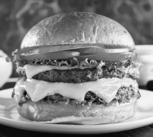 Double Patty veg cheese burger