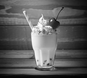 Vanilla milkshake 350ml