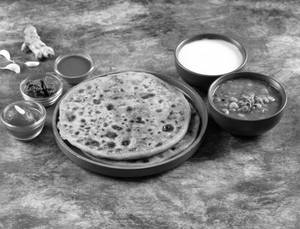 Aloo Paratha Meal