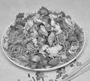 Egg Chicken Chowmein Hakka