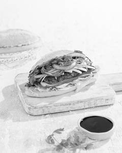 Banh Mi Vietnamese Sesame Sandwich