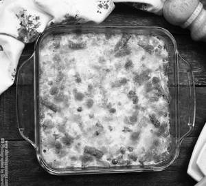 Creamy Cheesy Veg Au-Gratin [ With Or Withowth Pineapple]