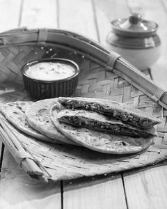 Mix Veg Paratha.