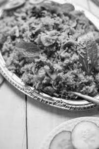 Mk Special Mushroom Dum Biriyani