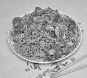 Chicken Chowmein Hakka