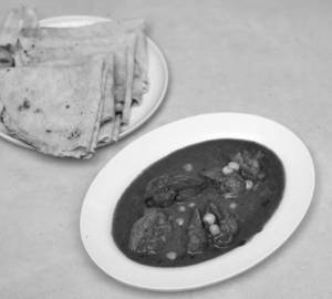 Chicken Liver Curry Masala With 5 Rumali Roti Combo