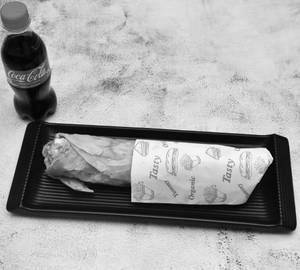 Paneer roll with coke cold beverages [200 ml]