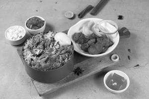 Chicken Tin Biriyani (serves 1 Person)