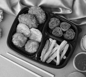 Paneer dimsum platter