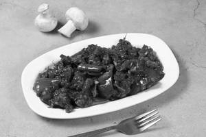 Andhra Chilli Mushroom