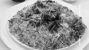 Beef biryani