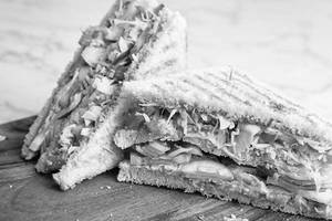 Veg Club Cheese Sandwich