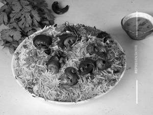 Mushroom Biryani
