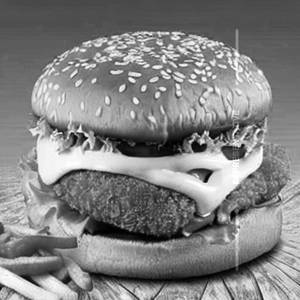 Spicy Chicken Cheese Burger