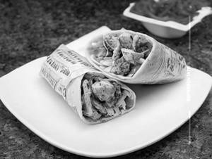 Spicy Chicken Shawarma Roll