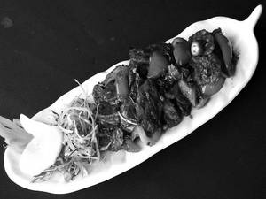 Crispy Lotus Stem In Roasted Chilli Paste