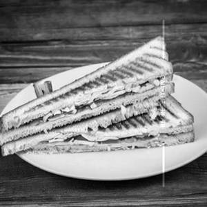 Cheese slice sandwich