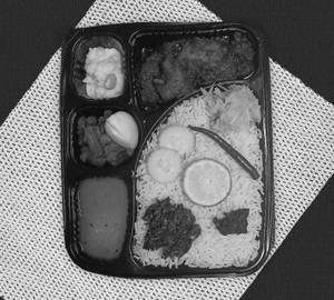 Thali With Pork Sesame ( Till Gahori)
