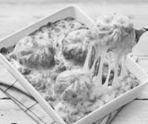 Chicken Cheese Baked Momo