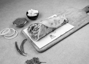 Paneer haryali roll
