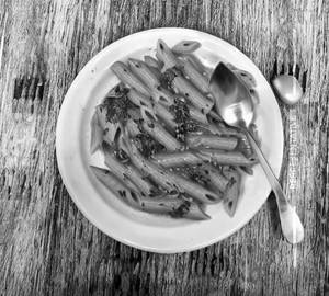 Non veg red sauce pasta
