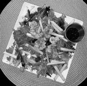 American Green Apple Cheese Prawn