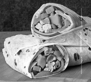Veg Paradise Wrap