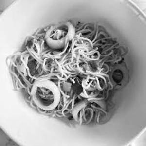 Squid Hakka Noodles