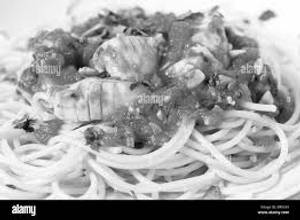 Fish Italian Arrab Biata Sauce