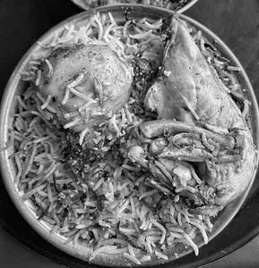 Plain Chicken  Biryani [1000 ML] SERVE FOR-2