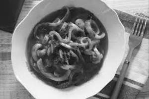 Squid Italian Arrab Biata Sauce
