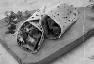 Kadhai paneer wrap