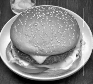 Veg Tikki Cheese Burger