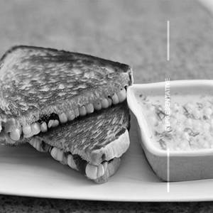 Multigrain grilled  cheese paneer & corn  wrap