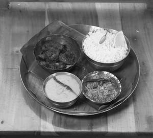Poora Chicken Mini Thali
