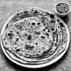 Matar Paratha