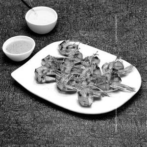 Mustard Grilled Prawns