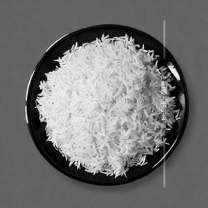 Only plain rice full