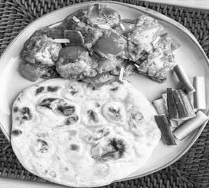 Mini Kadhai Paneer Thali