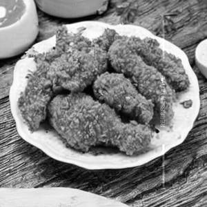 Crispy Chicken Seasame Seeds