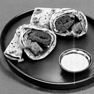 Multigrain Hara bhara kabab wrap