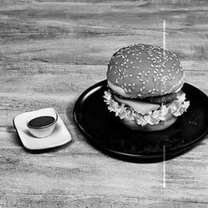 Chicken zinger burger                                                                                                                                 