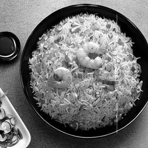 Prawn Mushroom Fried Rice