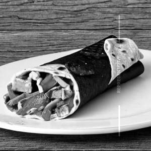 Multigrain grilled  veggie delight wrap