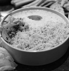 Chilli Rice With Brown Curry