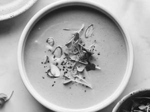 Brocolli Almond Soup