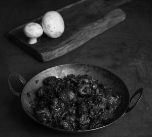 Mushroom Pepper Fry