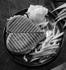 Smokey Cottage Cheese Panini