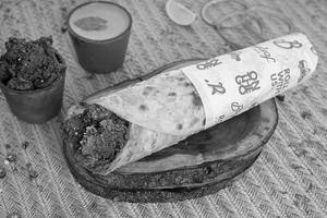 Kalimirch Mutton Kathi Roll