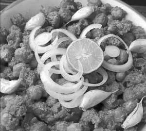 Chana garlic